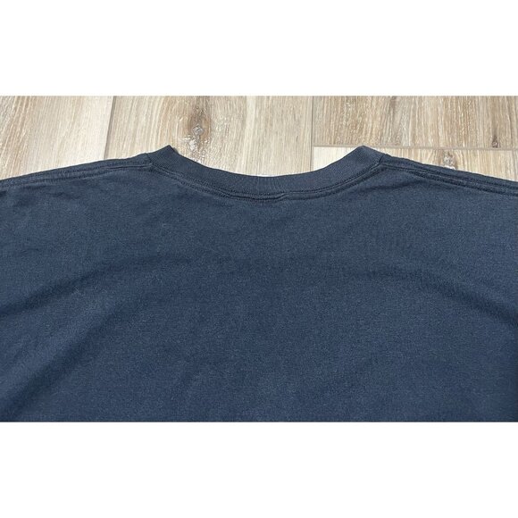 Great Smoky Mountains Wolf Pack Black T-Shirt - Men XXL *Stained - Picture 13 of 16